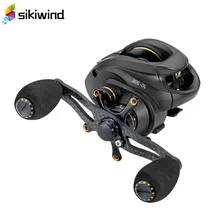 Углеродная Рыболовная катушка baitcasing, капля воды, 13+ 1, подшипник, магнитный центробежный двойной тормоз, приманка, рыболовное колесо, рыболовные снасти