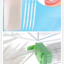 50 шт./кор. зубная нить для ухода за межзубным пространством зуб Палочки кисти для размещения между прутьями стоматологический Уход за полостью рта зуб Палочки s нить Палочки