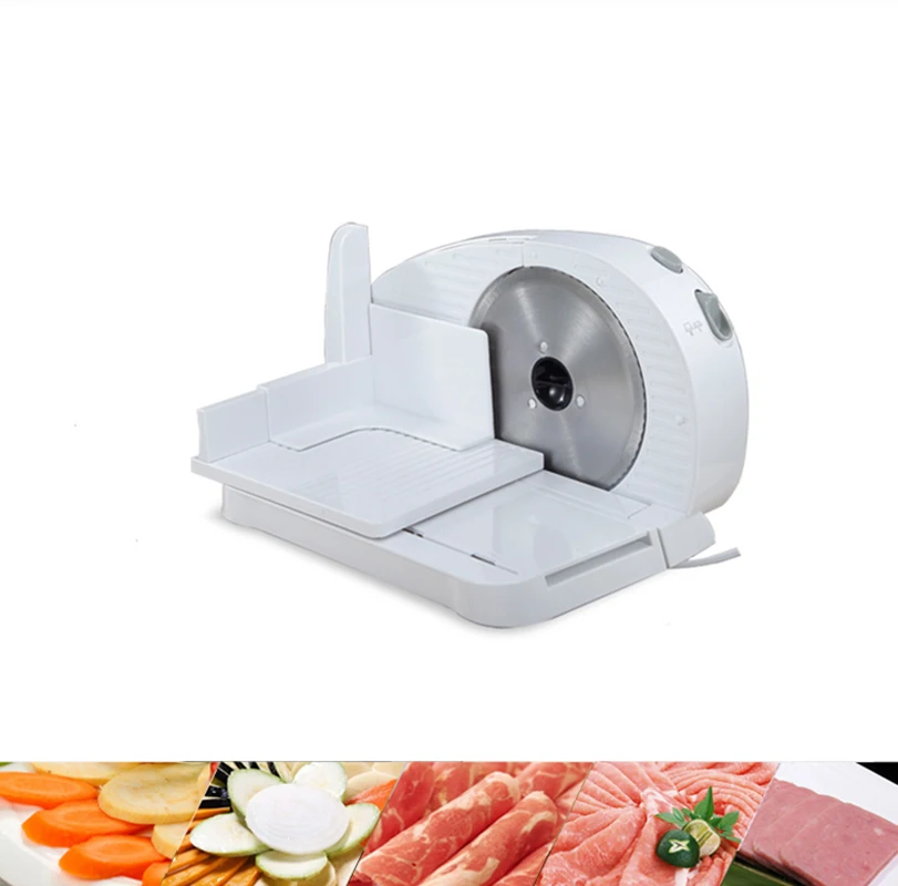 Мини машина для нарезки мяса измельчитель бытовая электрическая резки 1 15 мм