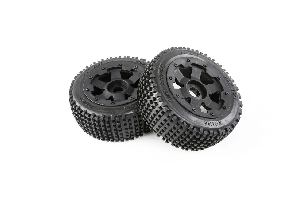 

Rovan rc car spare parts 1/5 RC BAJA tyres parts 5B Front wheel pin tyres set 85295