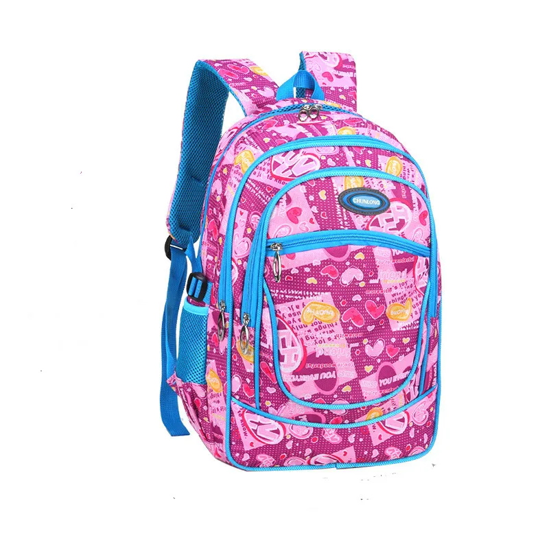 

Children School backpacks Nylon Girls School Bags Waterproof Backpacks Kids Satchel Schoolbags mochila escolar printing backpack