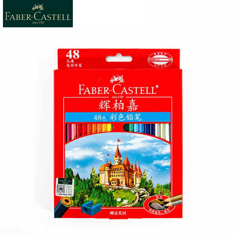 Faber Castell масляные цветные карандаши 24/36/48/72/100 Цвета профессиональная живопись