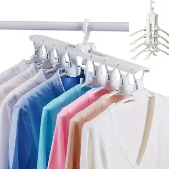 

1Pc Collapsible Hanger Clothes Hanger Non-slip Clothes Suit Dress Blouse Pants Shirt Rack Organizer