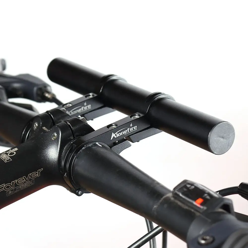 Alonefire BC01 Профессиональный велосипед Велосипедный Спорт фонарик держатель рукоятка передний свет Extender кронштейн двойной трубы Велоспорт