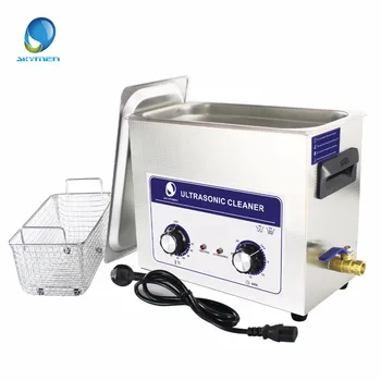

Skymen 6.5L Ultrasonic Cleaner Knob control Drain valve Heater Timer Metal Parts Fuel Injectors PCB Lab 6l Stainless Bath