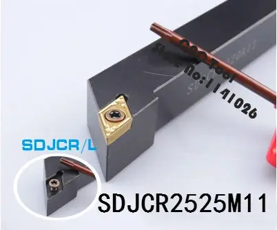 

SDJCR2525M11/ SDJCL2525M11 Metal Lathe Cutting Tools Lathe Machine CNC Turning Tools External Turning Tool Holder S-Type SDJCR/L