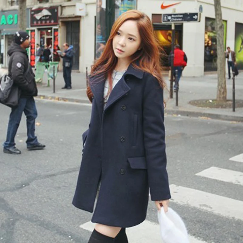 Женская шерстяная куртка большого размера новинка 2020 осенне зимняя верхняя