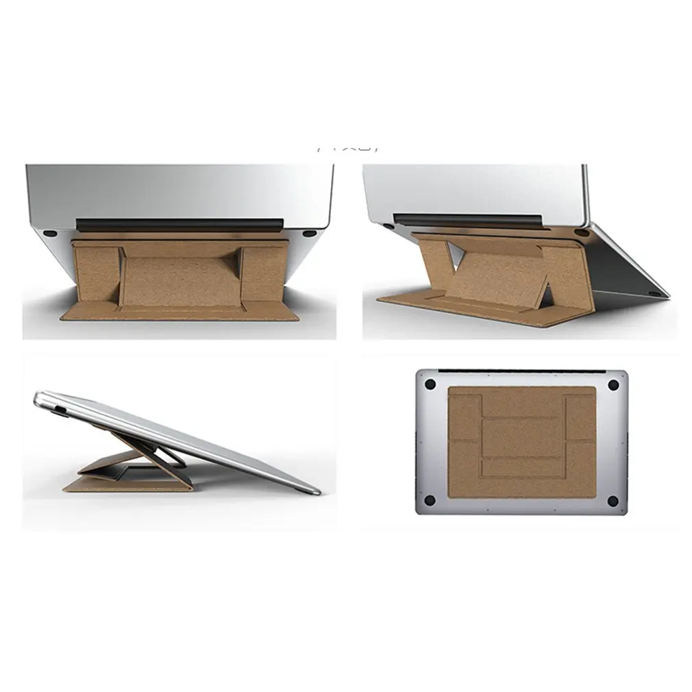 Портативный складной ТПУ ноутбук противоскользящая охлаждающая подставка держатель крышек для Apple для MacBook для lenovo для samsung компьютера