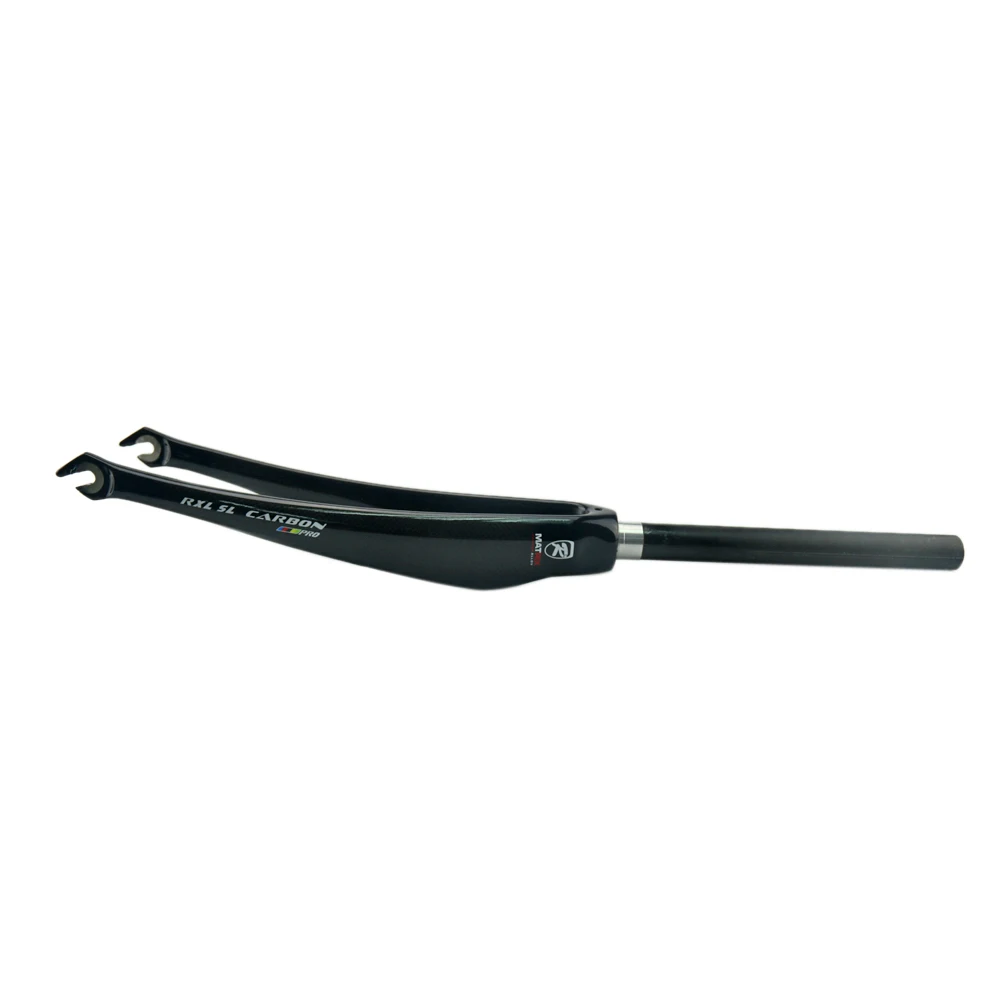 RXL SL Bicycle Fork 28.6mm(1-18') Bike Fork 700c Front Fork Carbon Fiber Lightweight 3K GlossyMatte Bike Accessory Carbon Forks (3)