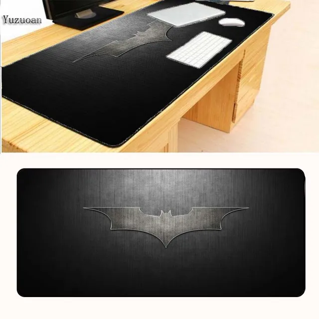Yuzuoan Batman Desk mouse pads Speed Large Lock Mouse Pad High Quality