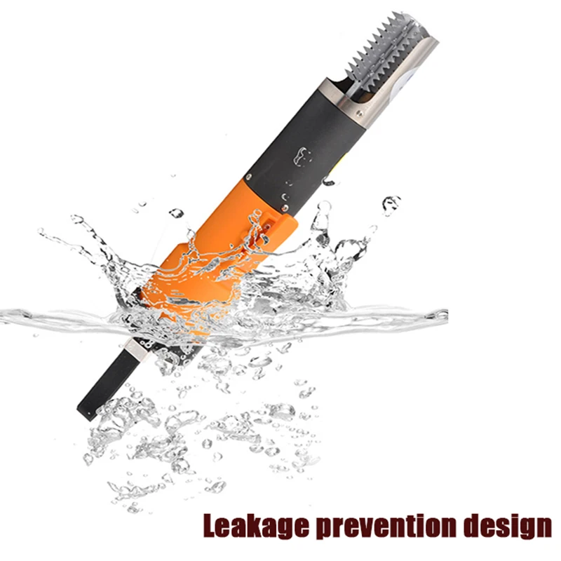  FWBJKKL New Fishing Machine Electric Fish Scale Planing 6 Sharp Blades Speed 6800R/min Kitchen Kill
