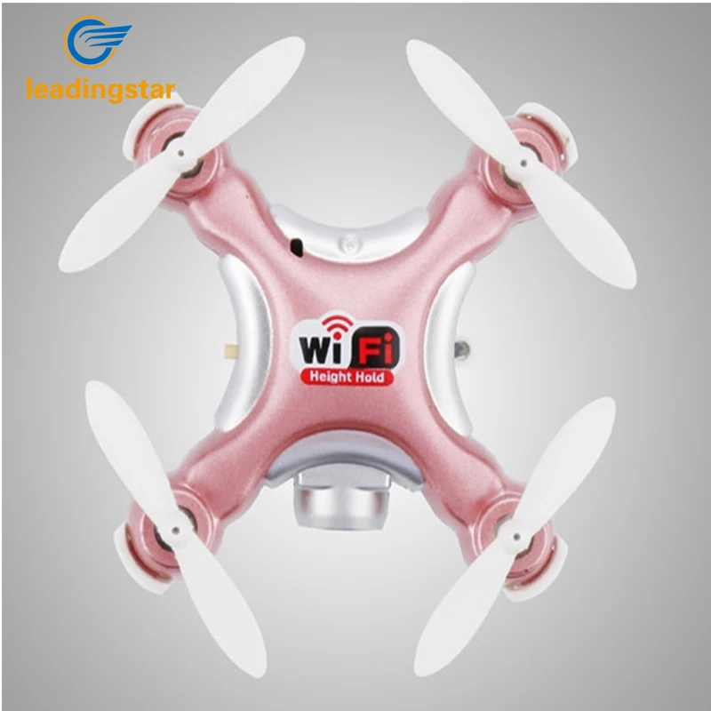 

LeadingStar 2017 RC Quadcopter CX-10W Wifi FPV 0.3MP Camera LED 3D Flip 4CH CX10 Update Version Drone BNF Helicopter Toy zk30