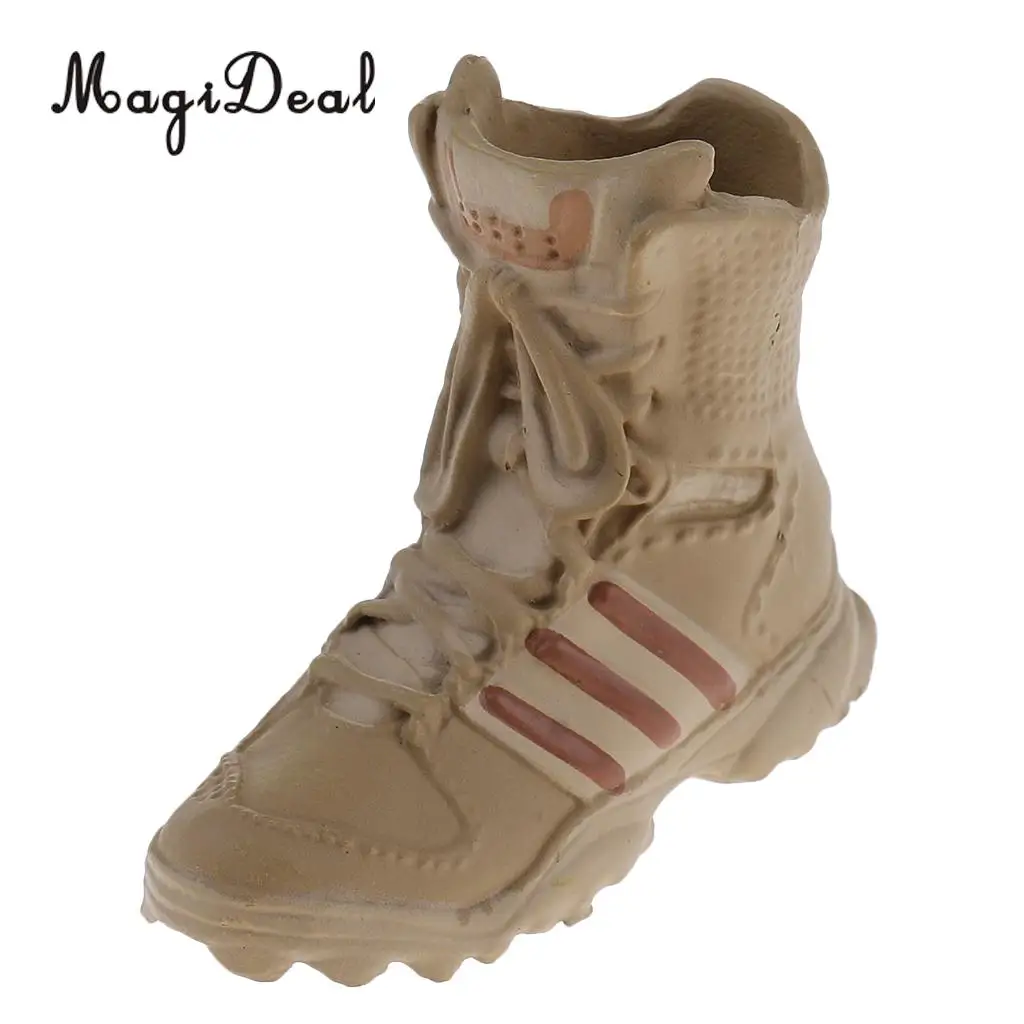 MagiDeal 1/6 Scale Shoes Model Combat Tactical Boots for 12 Inch Female Soldier Body Action Figure Accessories 5Colors