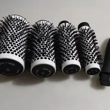 Керамика круглая щетка для волос со съемной ручкой набор кистей четыре сменные насадки GIC-HB554B(1 комплект