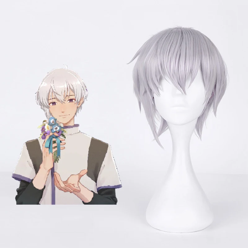 Game Morning Make System Cosplay Wigs MakeS SEI Cosplay Wig Heat Resistant Synthetic Wig Hair Halloween Carnival Party Anime