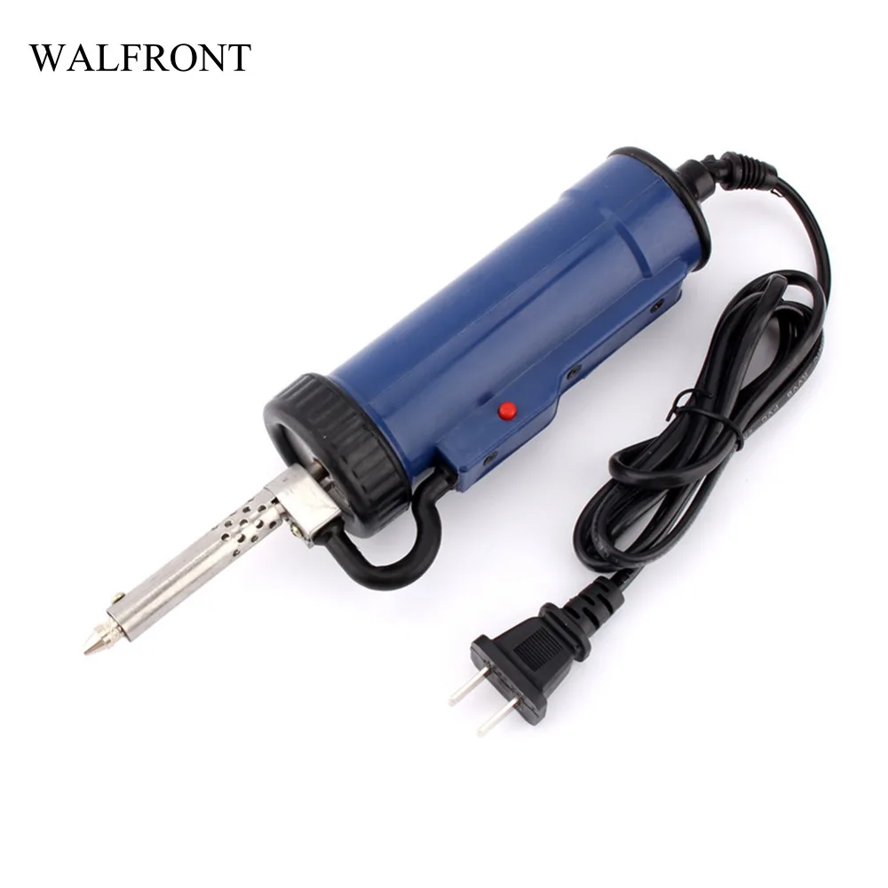 

WALFRONT Electric Vacuum Desoldering Pump Welding Tools Insulator Iron Gun Soldering Iron Pen Hand Tools strong suction Drills