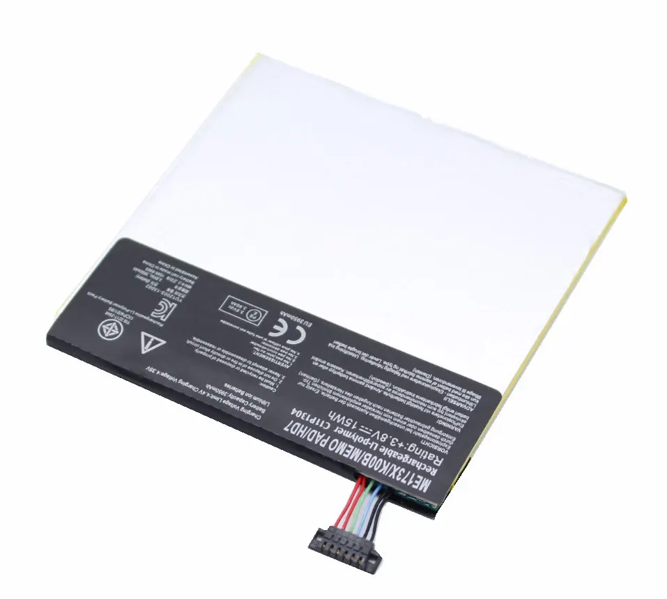Сменный аккумулятор для планшета Asus MEMO PAD HD 7 ME173X HD7 ME173 K00B C11P1304 3 шт. 3950 мАч батареи и