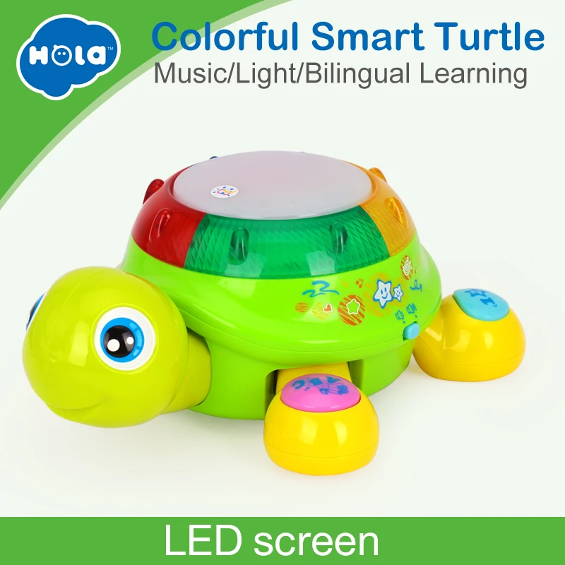 Baby Boys Girls Toys Children Cute Animal Electric Turtle Toy Baby Infant Learning Education Toys with Spain & English Language Baby Boys Girls Toys Children Cute Animal Electric Turtle Toy Baby Infant Learning Education Toys with Spain & English Language