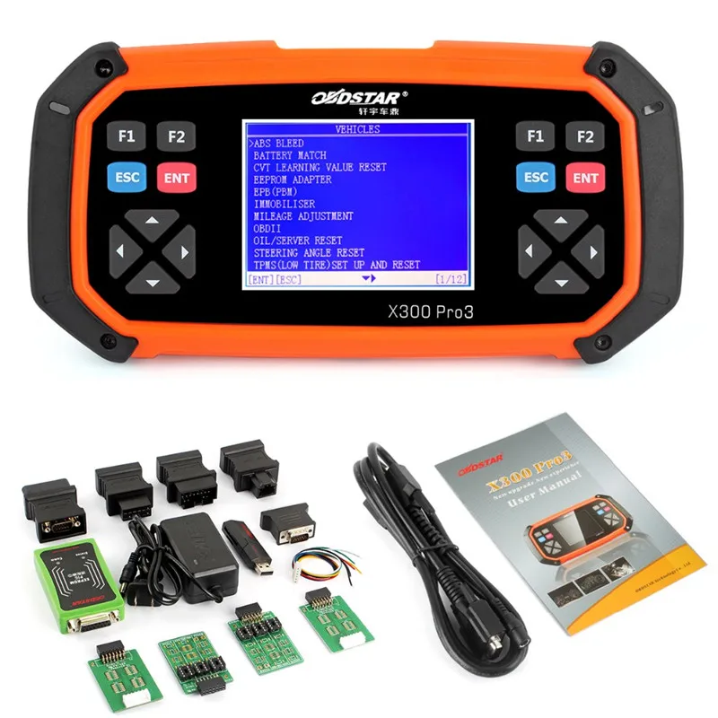 

Original OBDSTAR X300 PRO3 Auto Key Programmer +OBD Mileage Adjustment + EEPROM + OBD Diagnostic Tool PK CK100 SKP900 X100 PAD2