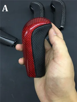 

Fit for Honda GK5 FIT carbon fiber shift knob gear lever gear head handball