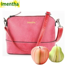 Imentha бренд распродажа сумки через плечо для женщин сумки красный Pu в виде ракушки для женщин кожаные сумочки женские сумки на плечо