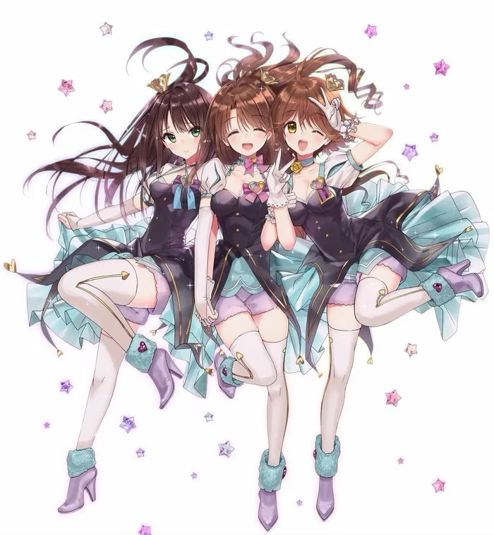 IDOLM@ STER Золушка девушки Шики ихиноз Рин шибуя платье для выступлений на сцене Хэллоуин косплей костюм униформа наряд