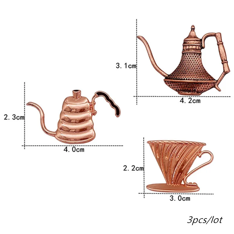 Metal Cafe Badge Coffee Gadget A4E-3