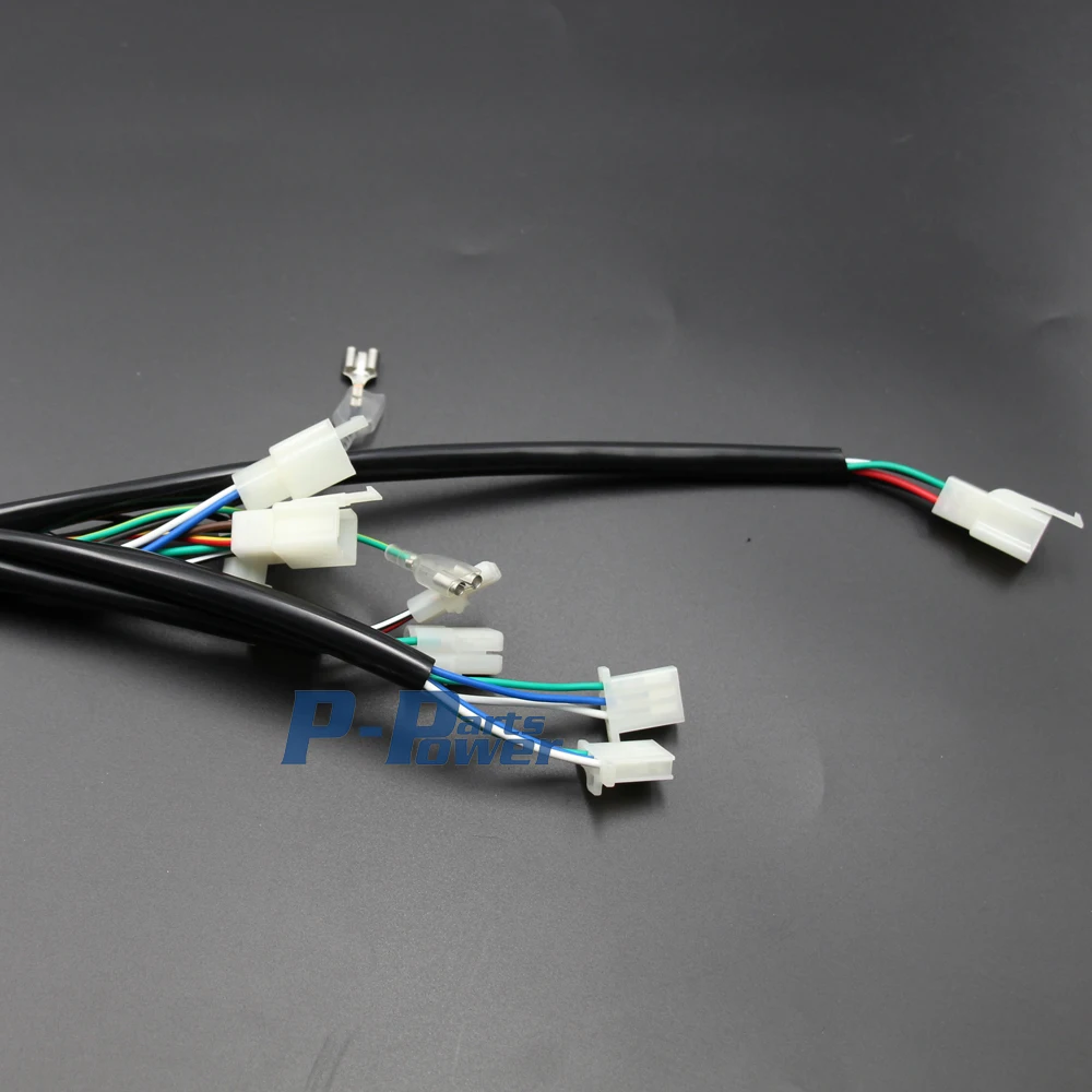 Us 49 73 17 Off Buggy Wiring Harness Loom Gy6 125cc 150cc Chinese Electric Start Kandi Go Kart Dazon Atv New Gy6 Buggy Gy6 Wiringgy6 Wiring Harness