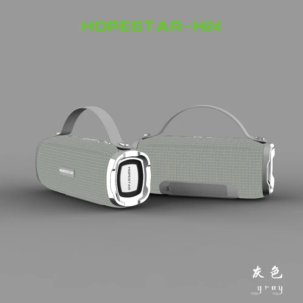 Hopestar H24 Портативный Беспроводной Bluetooth Динамик на открытом воздухе Водонепроницаемый полный диапазон громкий Динамик стерео Поддержка Динамик s компьютер