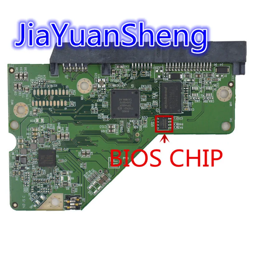 HDD PCB Jia Yuan Sheng логическая плата/плата номер: 2060-800039-001 REV P1, 2060 800039 001/800039-101 800039-401