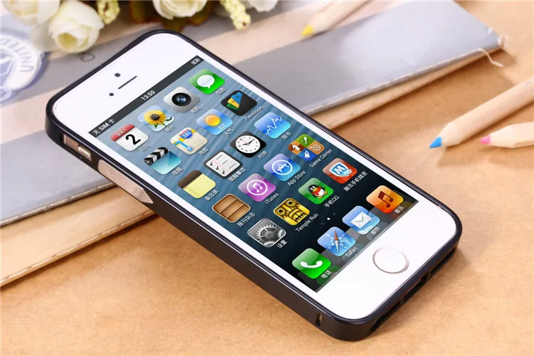 upgraded metal bumper case for iphone 5s 4s (5)