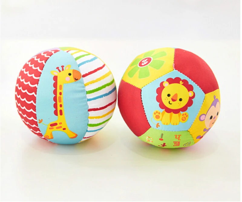 Bolas juguete de suave para bebé, sonajeros para bebé, bolas de animales de culturismo para bebés de 0 a 12 meses, 1 unidad|toy balls|baby ballballs for - AliExpress