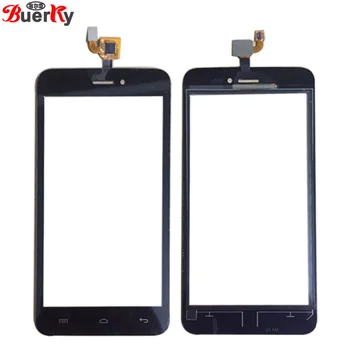 

BKparts 10pcs Touch Screen For BLU Studio 5.0 C D536 Touch Panel Glass Sensor Digitizer Replacement With