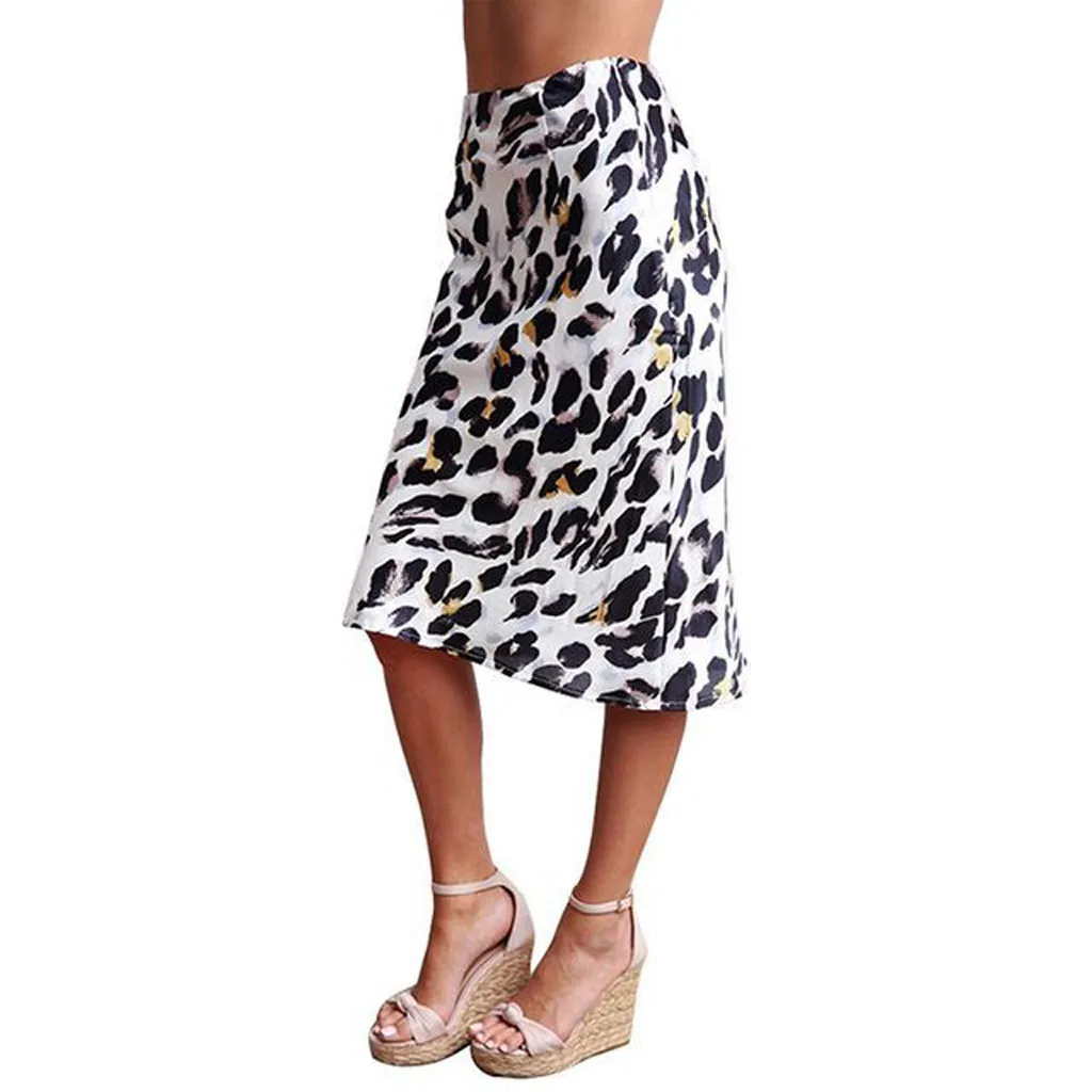 

Summer Skirts Womens 2019 Fashion Women Leopard Print Tight Fitting Buttock Skirt faldas mujer moda shein #N05