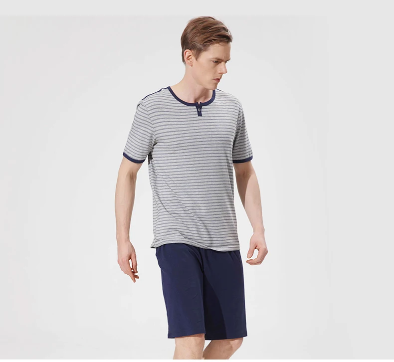 Ciler Mens Pajamas Modal Men Sleepwear Cotton Pijama Hombre Pajama Sets