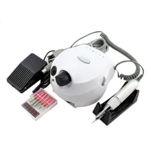 Professional White Electric Nail Manicure File Manicure Kit 220V Eu Plug Nail Tools for Nail Gel