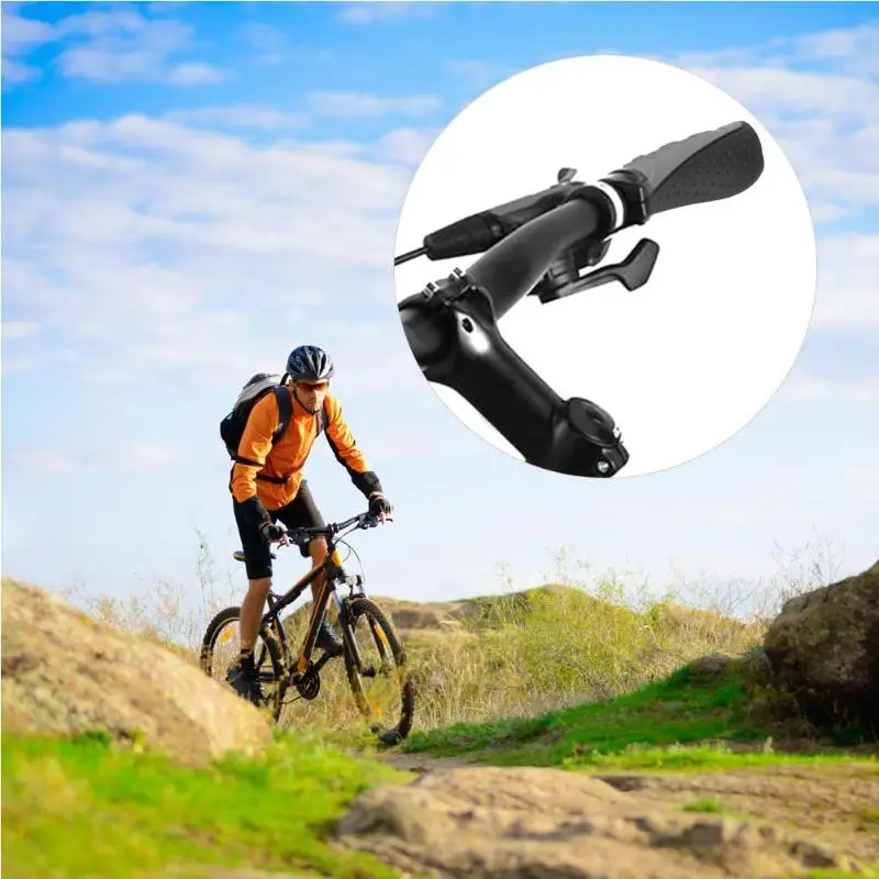 G55 Plus 1 Pair MTB Mountain Folding Bike Bicycle Anti-skid Rubber Handlebar Cover Grips Cycling Accessories Tools