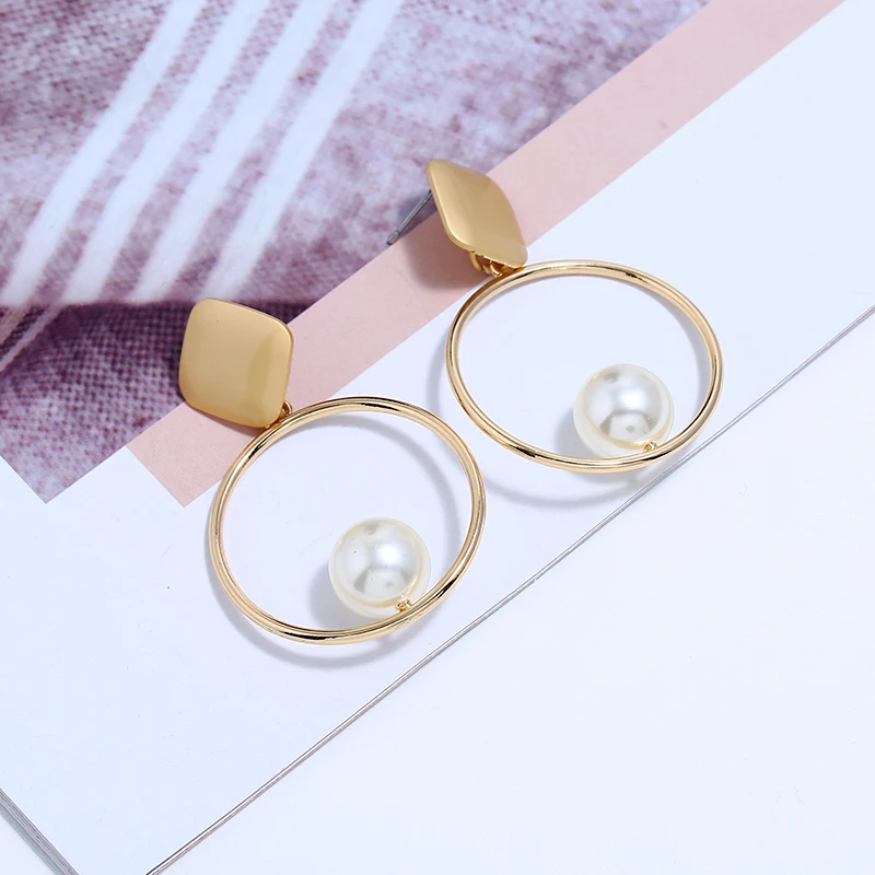 Pearl Drop Earring (5)