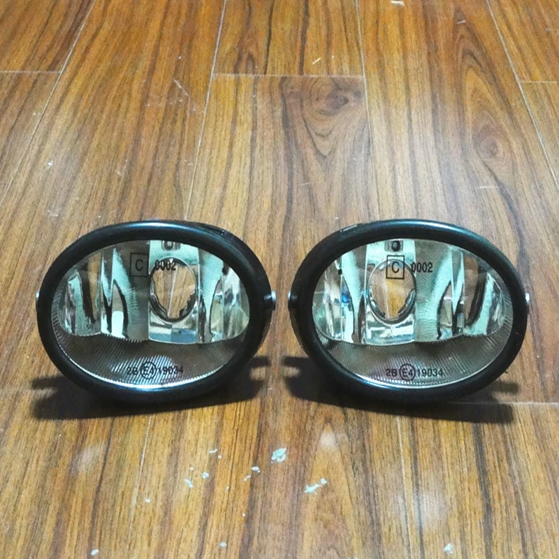 1Pair Fog Lights Front Driving Fog Lamps Without Bulbs For Honda Civic
