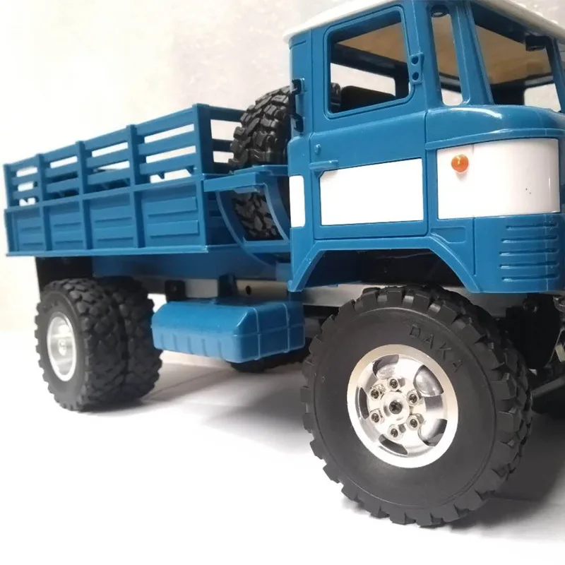 WPL B14 B24 B16 B36 JJRC Q60 Q61 Four-six-drive Army Kass special double tire metal wheel DIY upgrade modification model