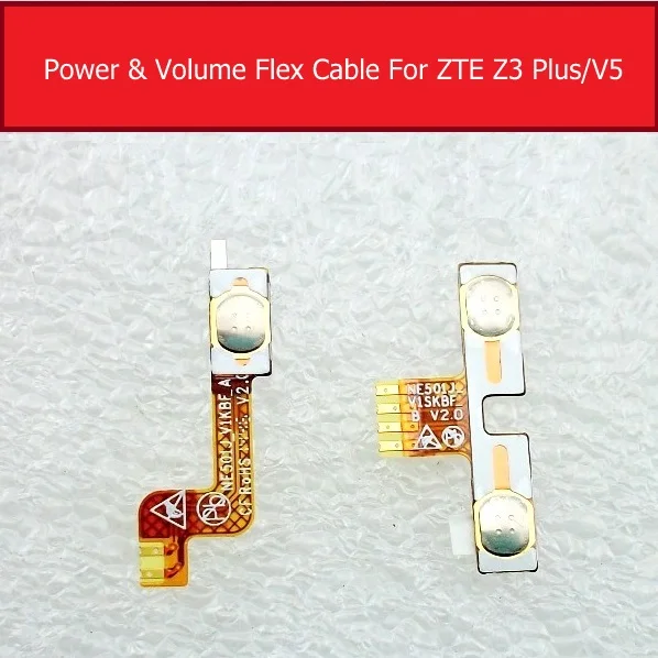 

Volume & Power Button Flex Cable For ZTE Blade HN V993W L3 Plus L3+ Volume Power Sleep Side Keypads Switch Flex Ribbon Accessory