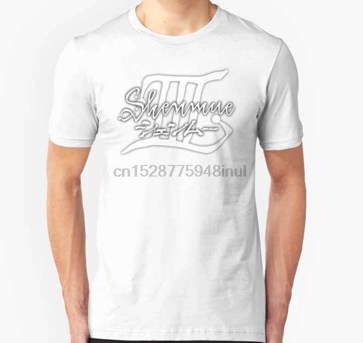 

Men Short sleeve tshirt Shenmue 3 Logo T Shirt T Shirt Women t-shirt