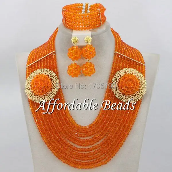 laanc Nigerian Wedding African 10Layers Opaque Red and White Crystal Beads Bridal Jewelry Sets LCF098 laanc Nigerian Wedding African 10Layers Opaque Red and White Crystal Beads Bridal Jewelry Sets LCF098