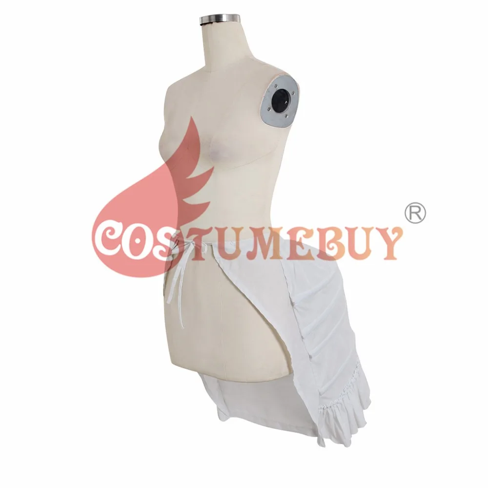 Women Rococo Victorian Civil War Wedding Dress Cosplay Petticoat Crinoline Underskirt White Cage Frame Pannier Bustle cosplay costume,hoop cage skirt