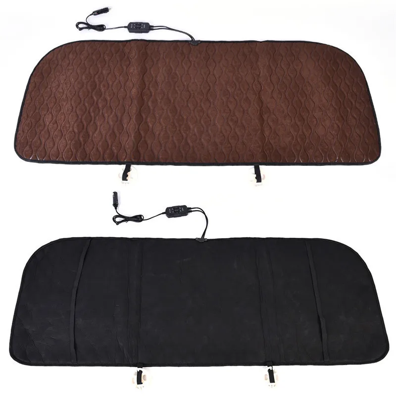

12V Car Rear Seat Heating Pad Smart Thermostatic Car Back Seat Heating Cushion Car Supplies