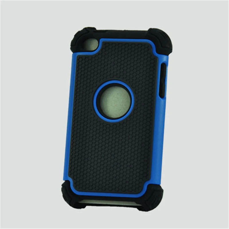 For Touch 4 Heavy Duty Shockproof Plastic Hard Case Rubber Cover For Apple ipod touch 4 4g 4th Capa For Touch 4 Heavy Duty Shockproof Plastic Hard Case Rubber Cover For Apple ipod touch 4 4g 4th Capa