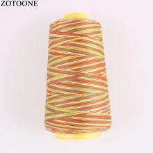ZOTOONE 40S/2 3000 Yard Polyester Sewing Embroidery Threads Colorful Machine Yarn For leather Fabric Sewing Threads Accessory D death threads