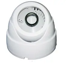 10 шт./партия, черные пластиковые Купольные Камеры видеонаблюдения