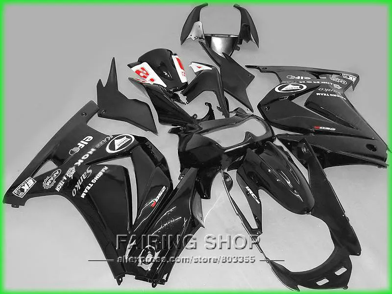 Для Обтекатель KAWASAKI Ninja 250r 2008-( fit) ZX250R 08-14 полный пластиковый комплект деталей обтекателя S74