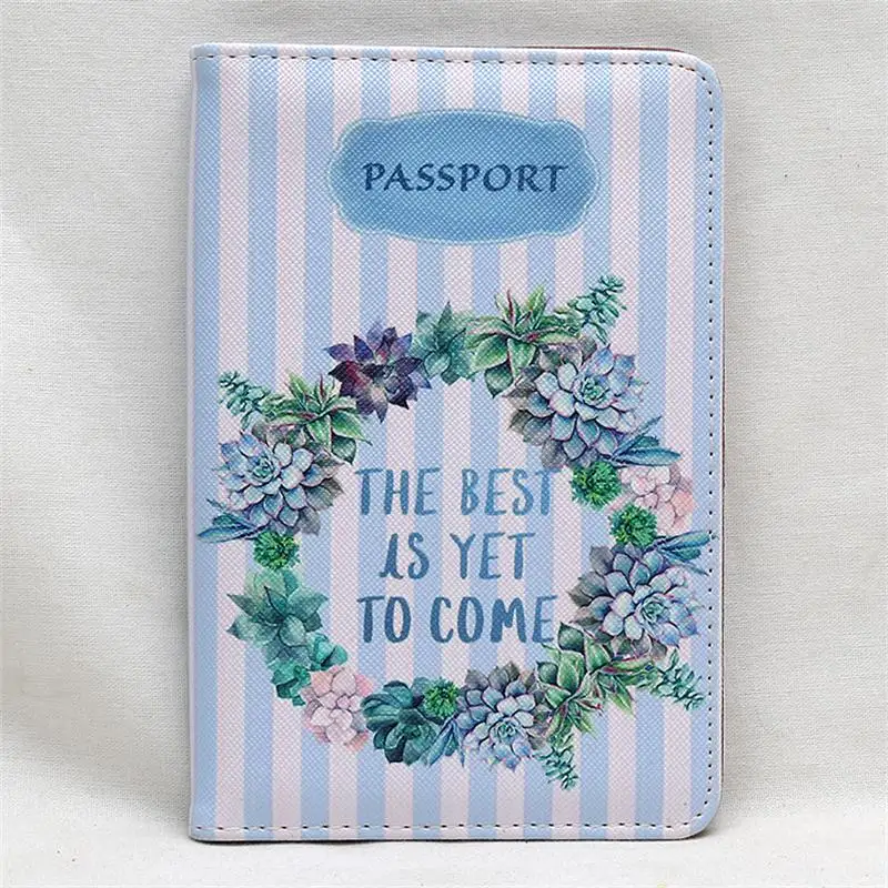 Mcneely Peach blossom Женская Обложка для паспорта розовая кожаная обложка для паспорта с держатель для карт для девочек чехол для паспорта Porte Carte
